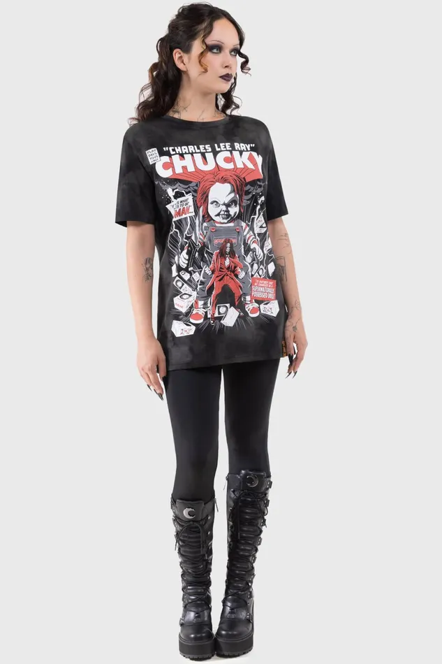 Killstar TShirts and Vests Women Charles Lee Ray TShirt