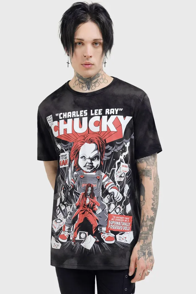 Killstar TShirts and Vests Women Charles Lee Ray TShirt