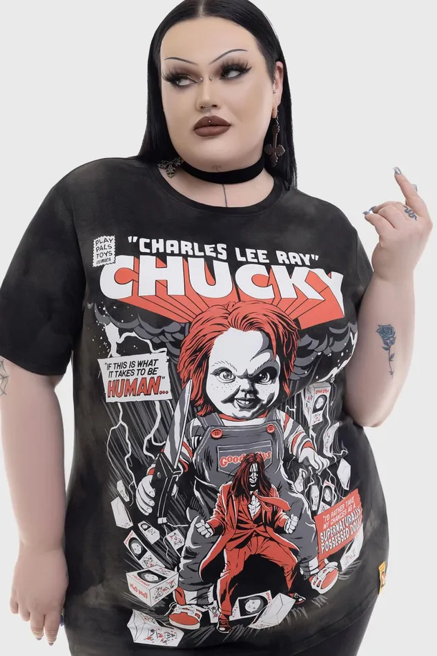 Killstar TShirts and Vests Women Charles Lee Ray TShirt