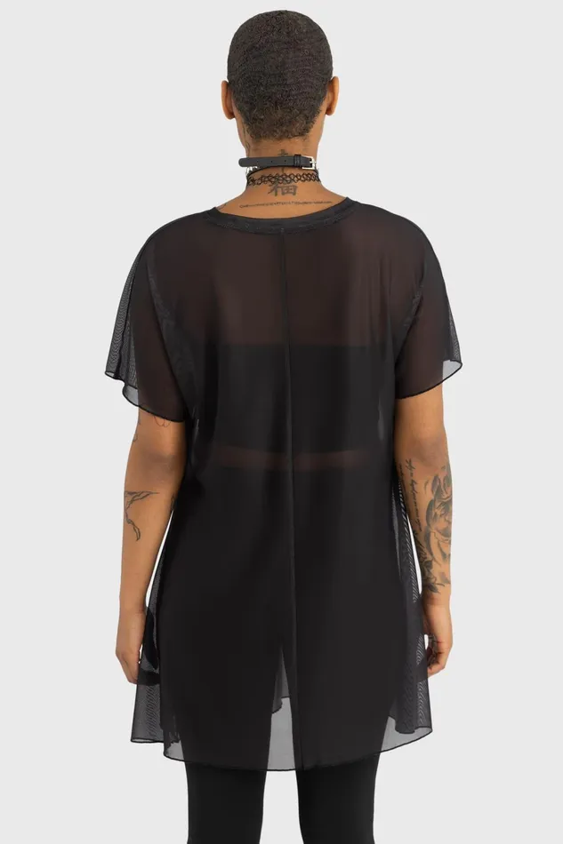 Killstar TShirts and Vests Women I039m Your Friend To The End Longline Top