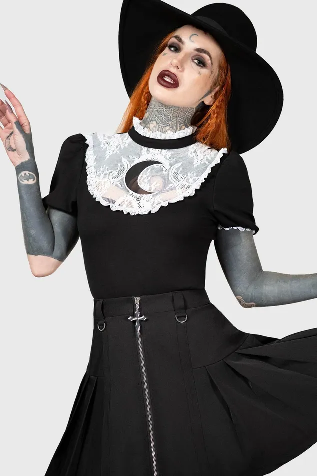 Killstar TShirts and Vests Women Wish Upon A Moon Top