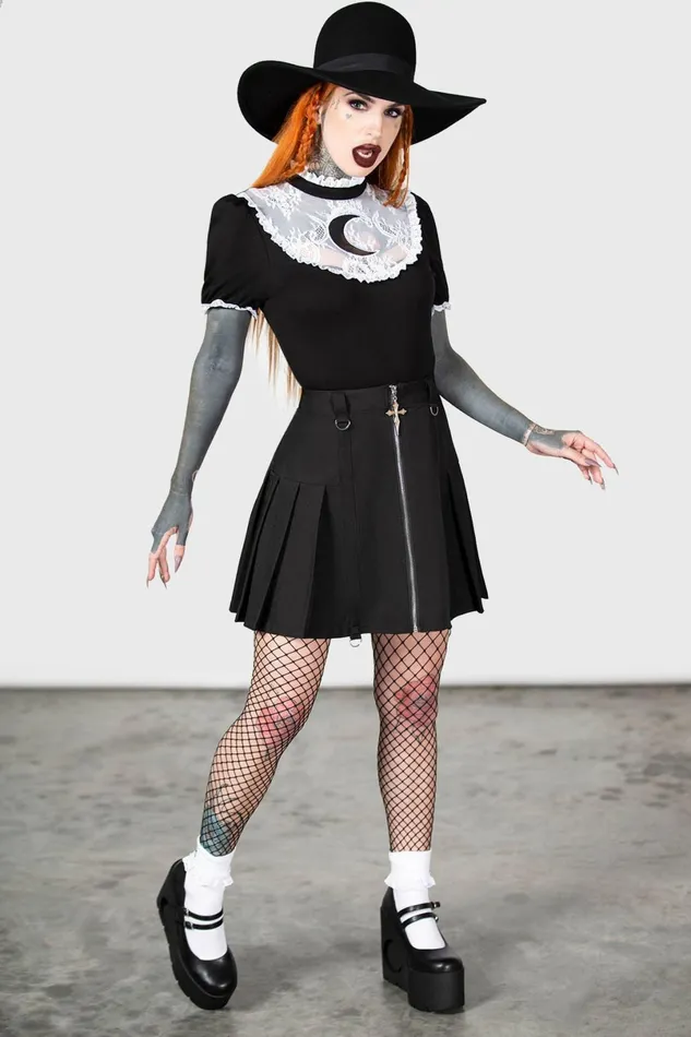 Killstar TShirts and Vests Women Wish Upon A Moon Top