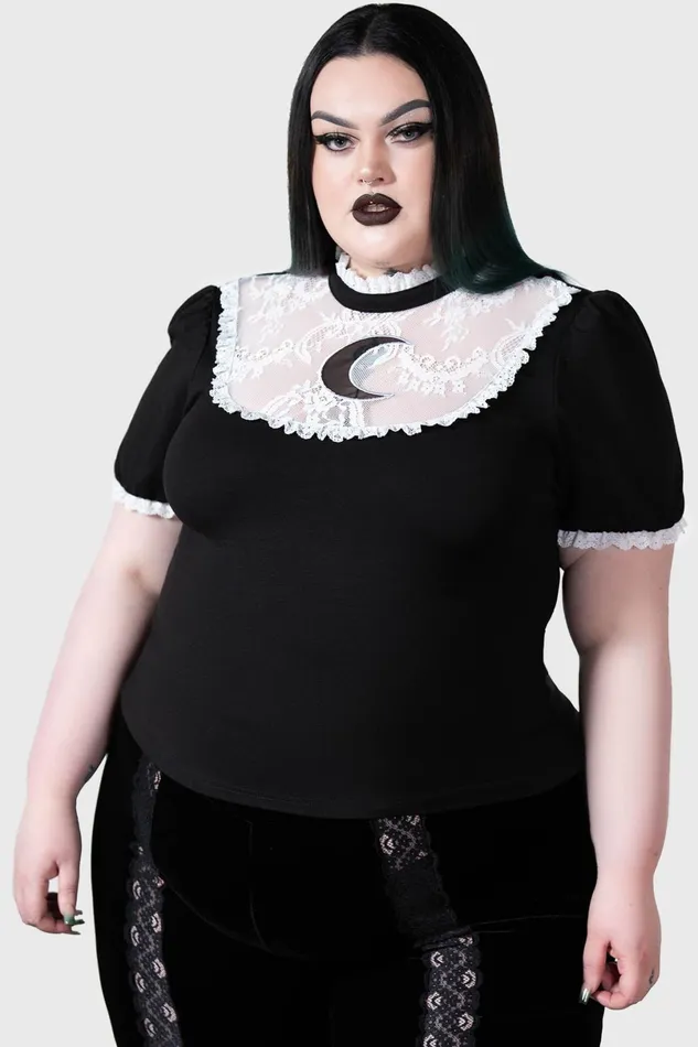 Killstar TShirts and Vests Women Wish Upon A Moon Top