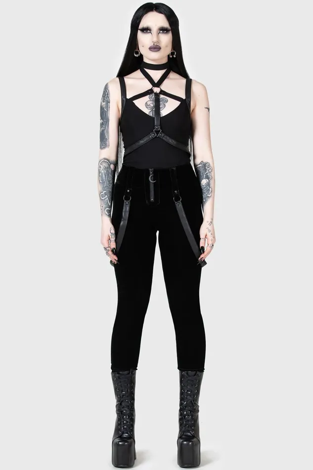 Killstar Trousers and Jeans Women Moon City Trousers