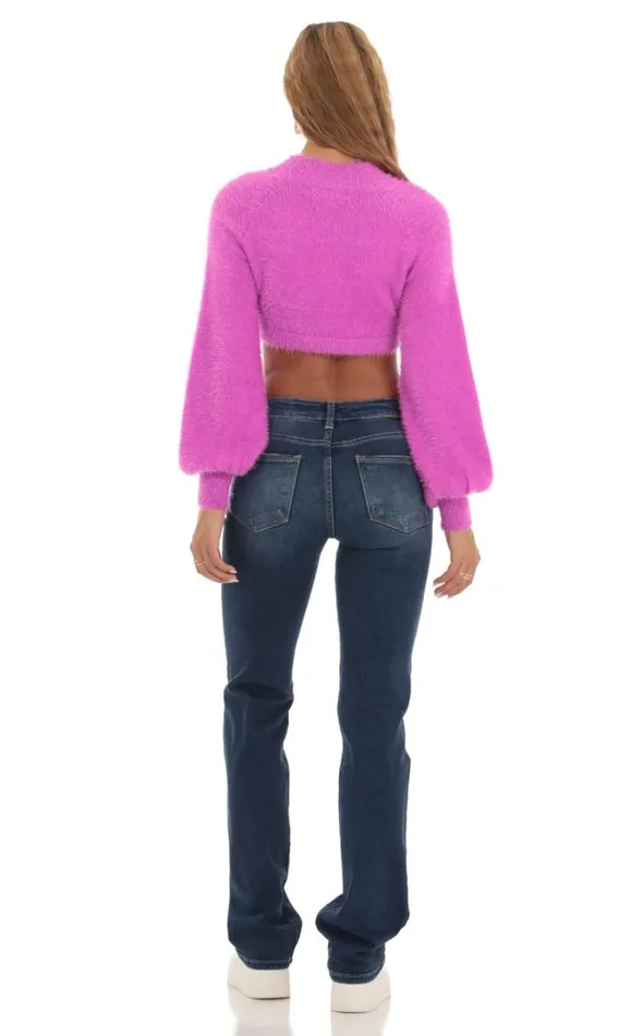 Knit Mock Neck Jumper Magenta Women LUCY IN THE SKY Jumpers and Cardigans Knit Mock Neck Jumper Magenta Women LUCY IN THE SKY Jumpers and Cardigans