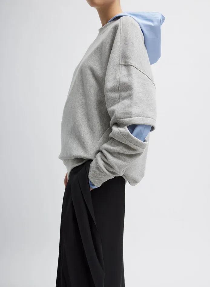 Knitwear and Sweatshirts Women Tibi Cocoon Crewneck Sweatshirt