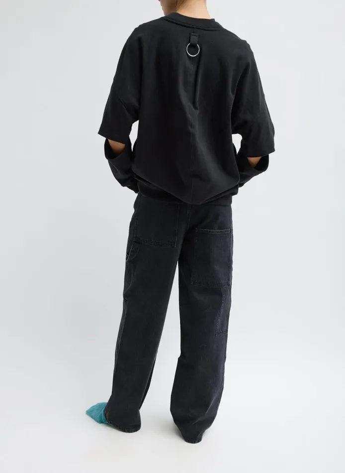Knitwear and Sweatshirts Women Tibi Cocoon Crewneck Sweatshirt