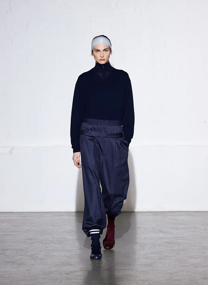 Knitwear and Sweatshirts Women Tibi Washable Cashmere Easy VNeck Sweater