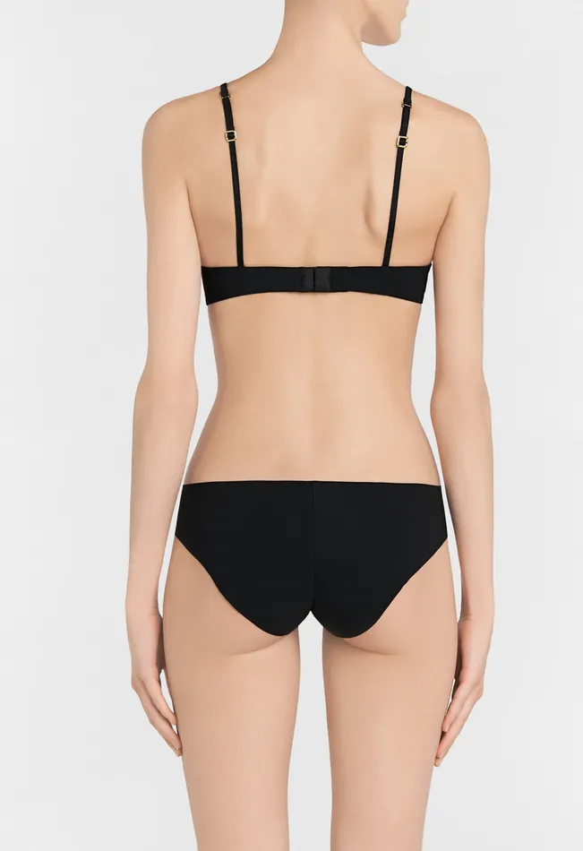 La Perla Black Underwired Padded Pushup Bra Women Padded