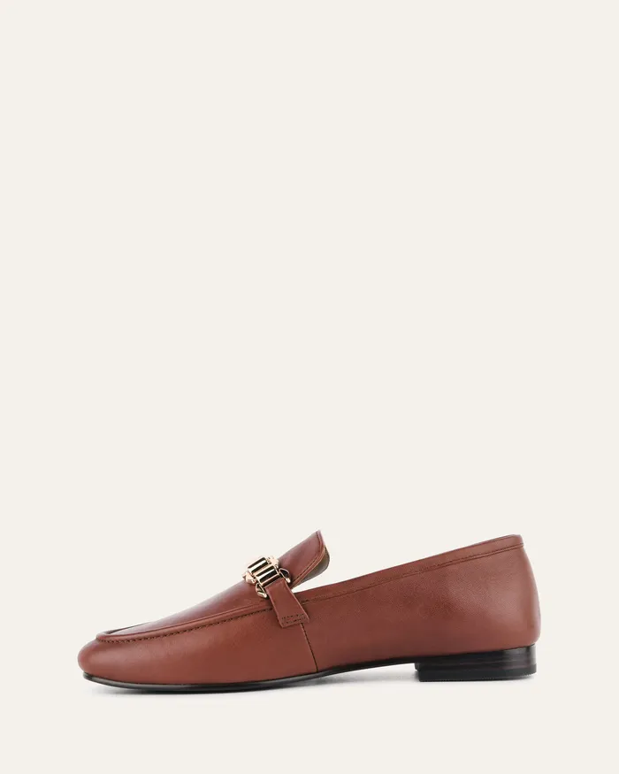 LACE UP and LOAFERS Women Eden loafers chestnut leather jomercer LACE UP and LOAFERS Women Eden loafers chestnut leather jomercer