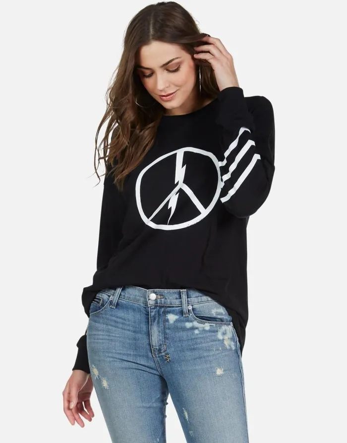 Lassie World Peace Black Women Lauren Moshi Long Sleeve