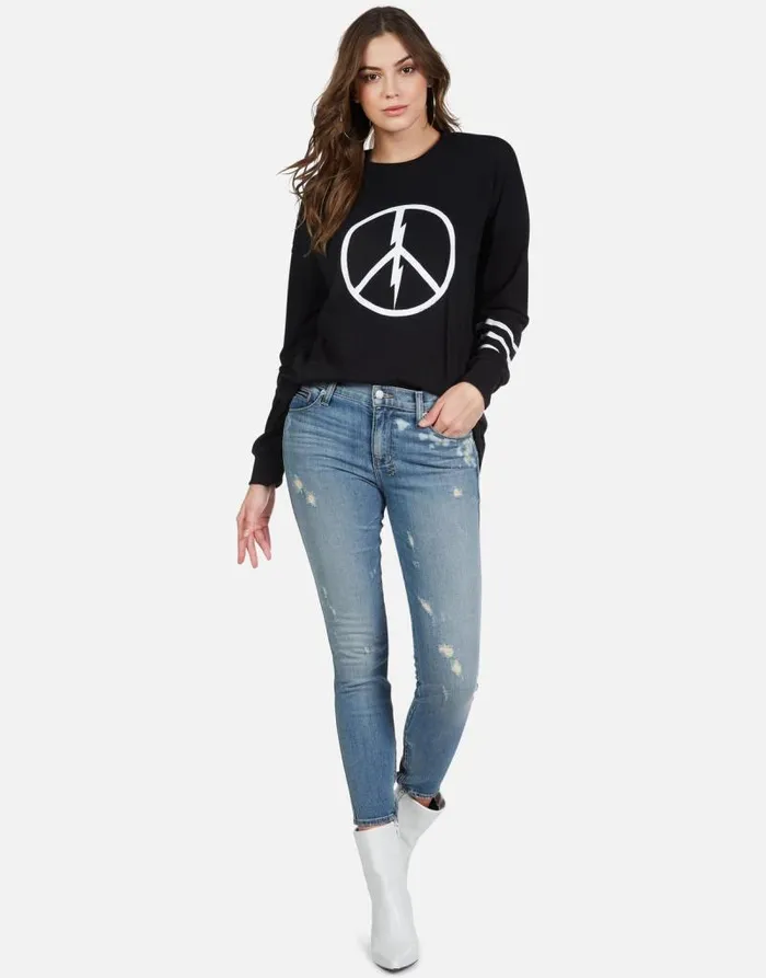 Lassie World Peace Black Women Lauren Moshi Long Sleeve