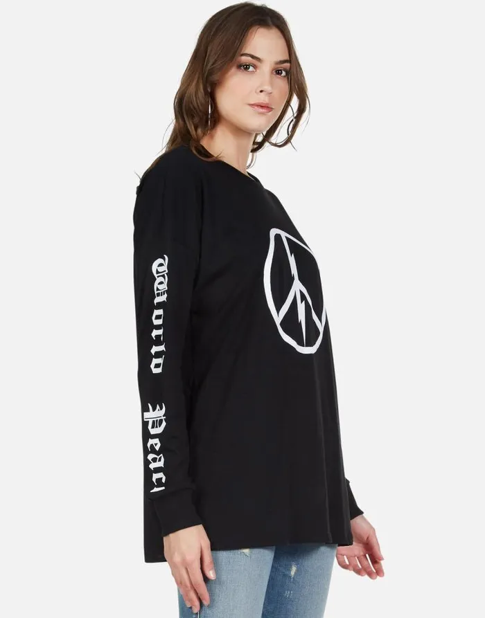 Lassie World Peace Black Women Lauren Moshi Long Sleeve