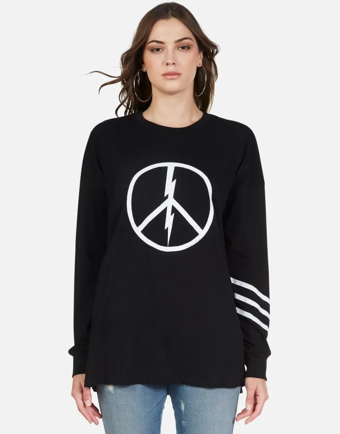 Lassie World Peace Black Women Lauren Moshi Long Sleeve