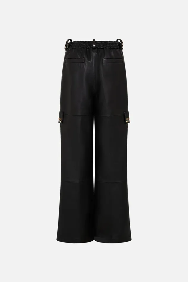 LEATHER UTILITY PANT THEY CALLED HER NEFERTARI They Called Her Nefertari Womens Camilla Pants