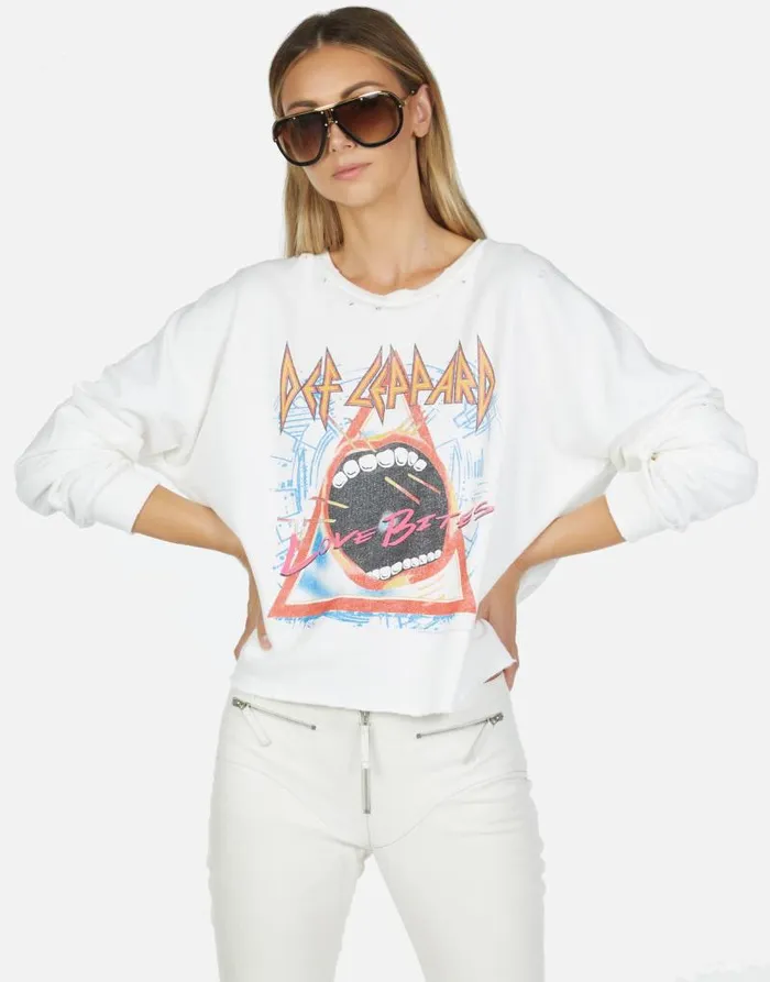 Lee Love Bites Milk Women Lauren Moshi Long Sleeve