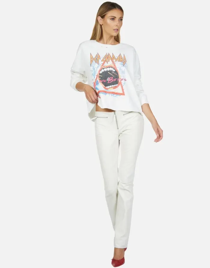 Lee Love Bites Milk Women Lauren Moshi Long Sleeve