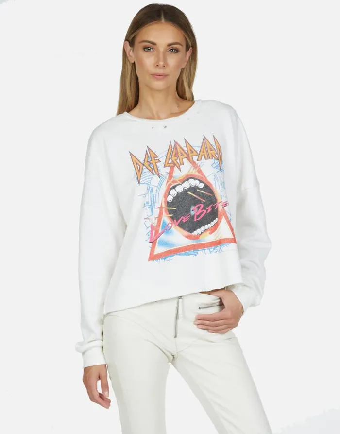 Lee Love Bites Milk Women Lauren Moshi Long Sleeve