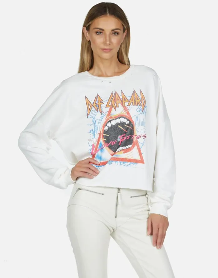 Lee Love Bites Milk Women Lauren Moshi Long Sleeve