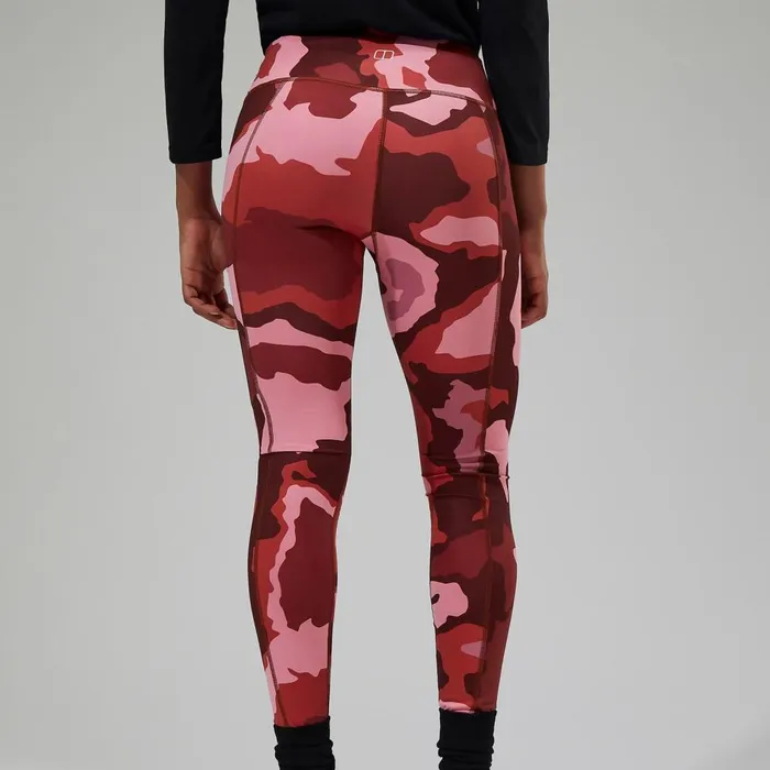 Leggings Women Berghaus Zannia 78 Legging 8211 RedBrownPink