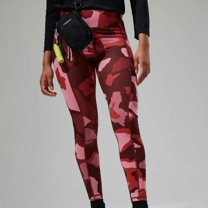 Leggings Women Berghaus Zannia 78 Legging 8211 RedBrownPink
