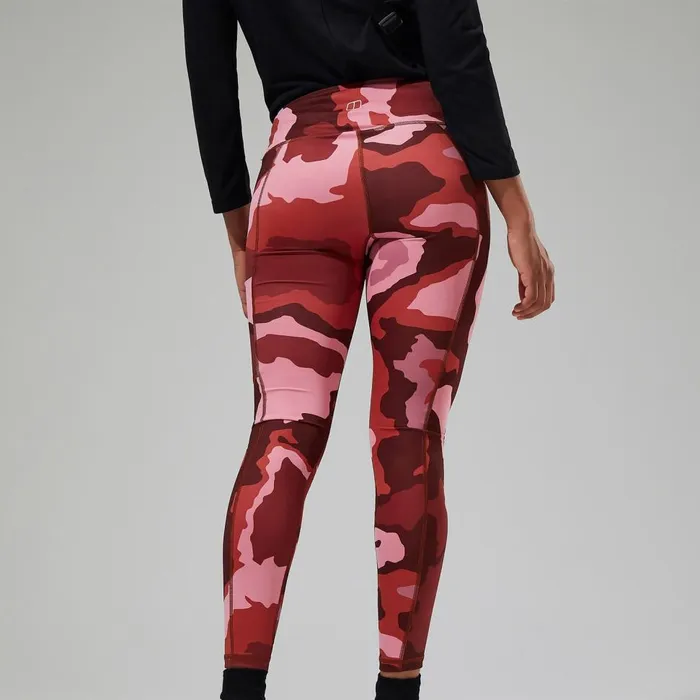 Leggings Women Berghaus Zannia 78 Legging 8211 RedBrownPink
