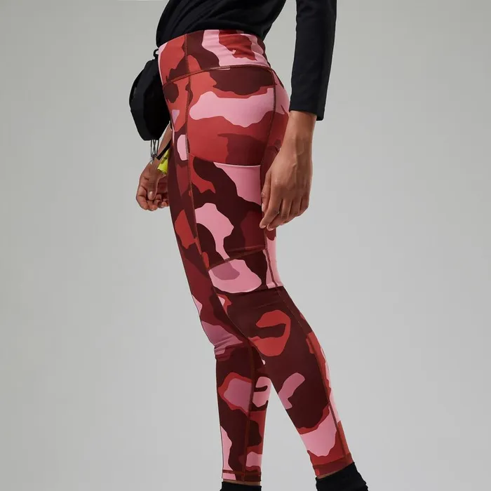 Leggings Women Berghaus Zannia 78 Legging 8211 RedBrownPink
