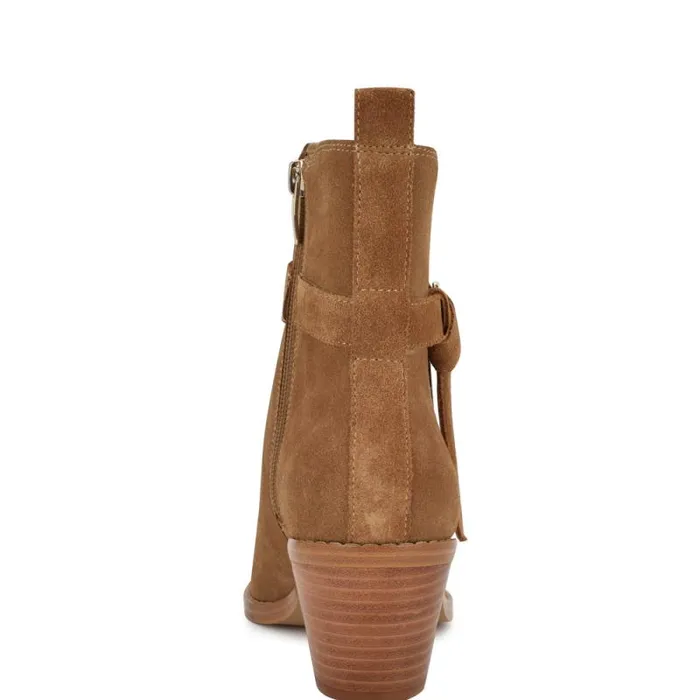 Lemone Pointy Toe Booties Natural Suede Women Nine West Boots and Booties Lemone Pointy Toe Booties Natural Suede Women Nine West Boots and Booties