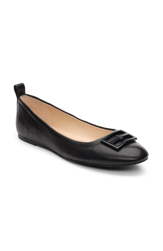 Liverpool Los Angeles Flats FONTANA FLATS WITH ICON Black 8211 Womens