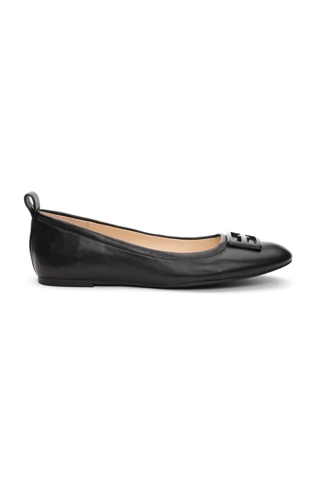 Liverpool Los Angeles Flats FONTANA FLATS WITH ICON Black 8211 Womens