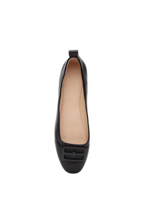 Liverpool Los Angeles Flats FONTANA FLATS WITH ICON Black 8211 Womens
