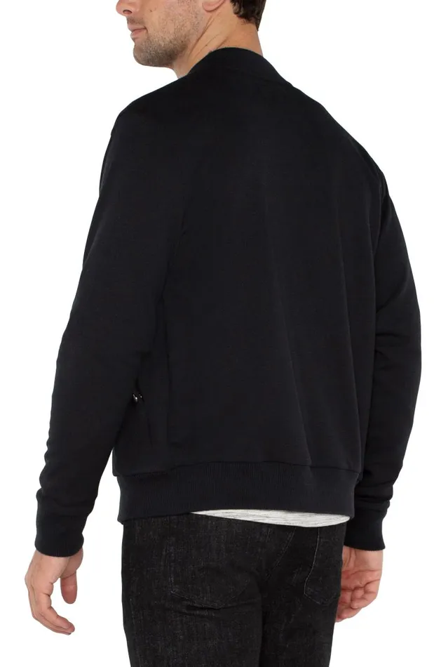 Liverpool Los Angeles Jackets and Blazers BOMBER JACKET Black 8211 Mens