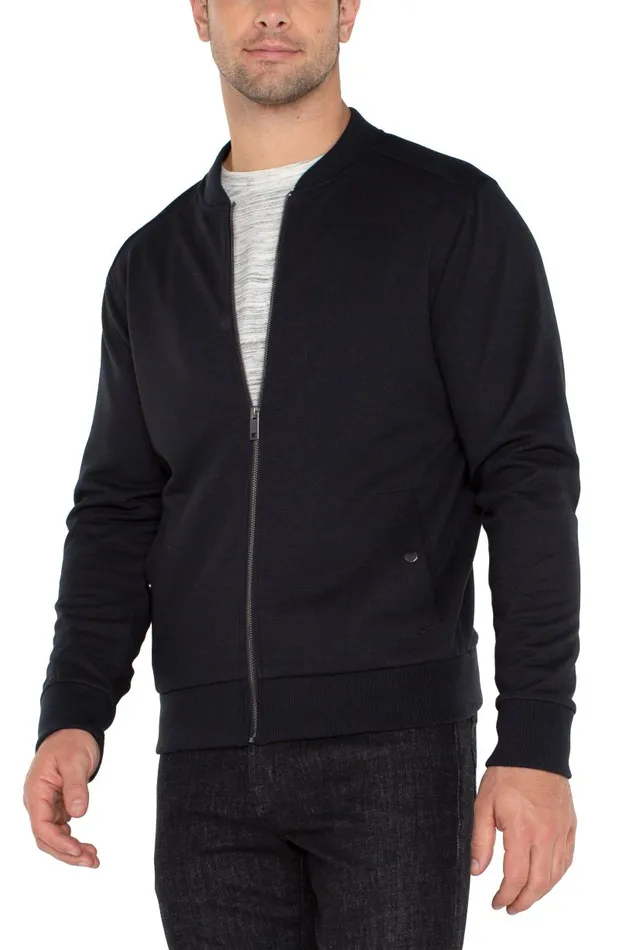 Liverpool Los Angeles Jackets and Blazers BOMBER JACKET Black 8211 Mens