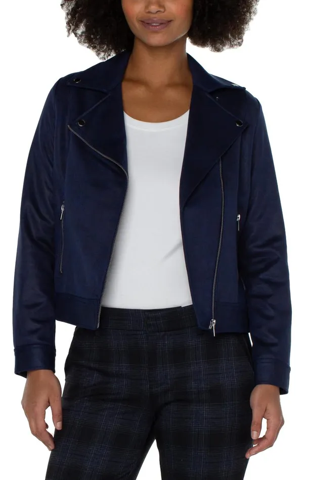 Liverpool Los Angeles Jackets MOTO JACKET Mystic Navy 8211 Womens