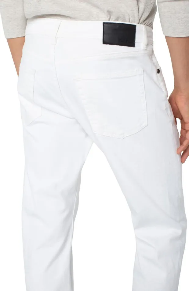 Liverpool Los Angeles Jeans KINGSTON MODERN STRAIGHT COLORED DENIM Porcelain 8211 Mens