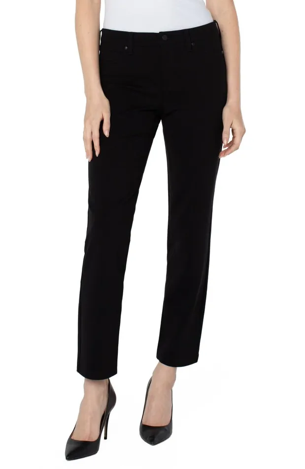 Liverpool Los Angeles Pants MADONNA SLIM Black 8211 Womens