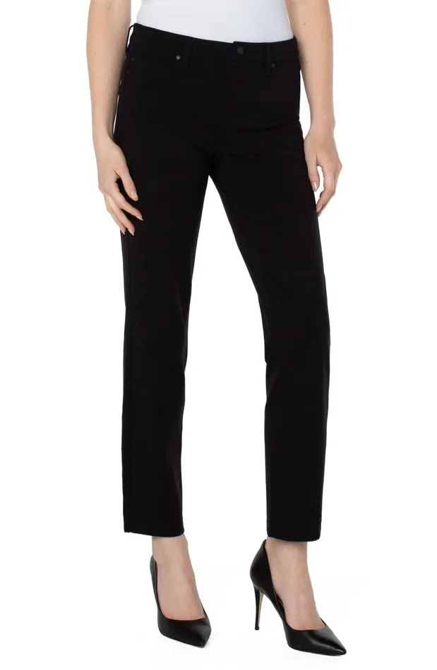 Liverpool Los Angeles Pants MADONNA SLIM Black 8211 Womens