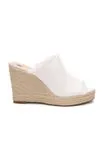 Liverpool Los Angeles Wedges and Espadrilles HOLLYWOOD FRAY EDGE ESPADRILLE Ecru 8211 Womens