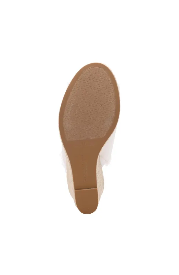 Liverpool Los Angeles Wedges and Espadrilles HOLLYWOOD FRAY EDGE ESPADRILLE Ecru 8211 Womens