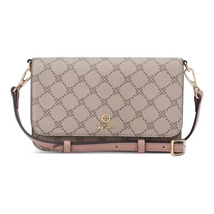 Lockup 9S Phone Wallet Crossbody Beigelogodusk Women Nine West Crossbody