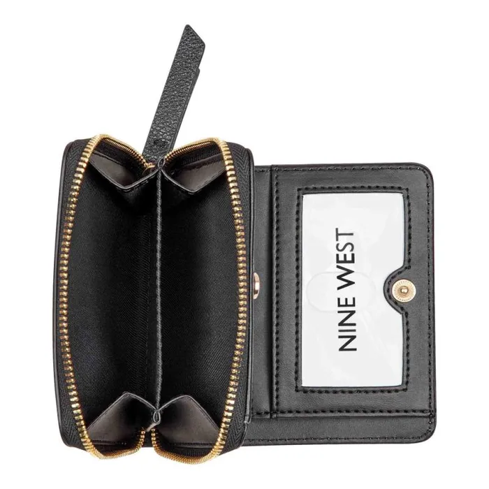 Lockup 9S Small Zip Wallet Milkmulti Women Nine West Clutches and Wallets