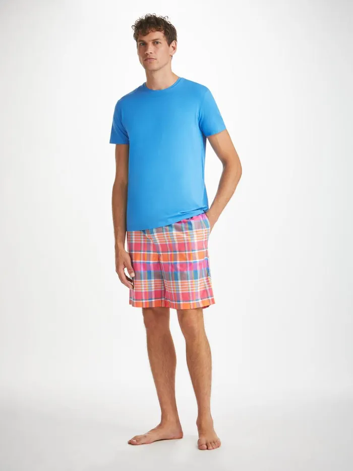 Lounge Shorts Men Derek Rose Lounge Shorts Barker 36 Cotton Multi