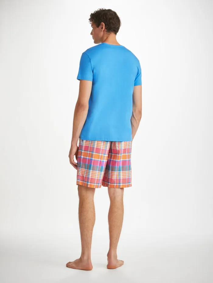 Lounge Shorts Men Derek Rose Lounge Shorts Barker 36 Cotton Multi