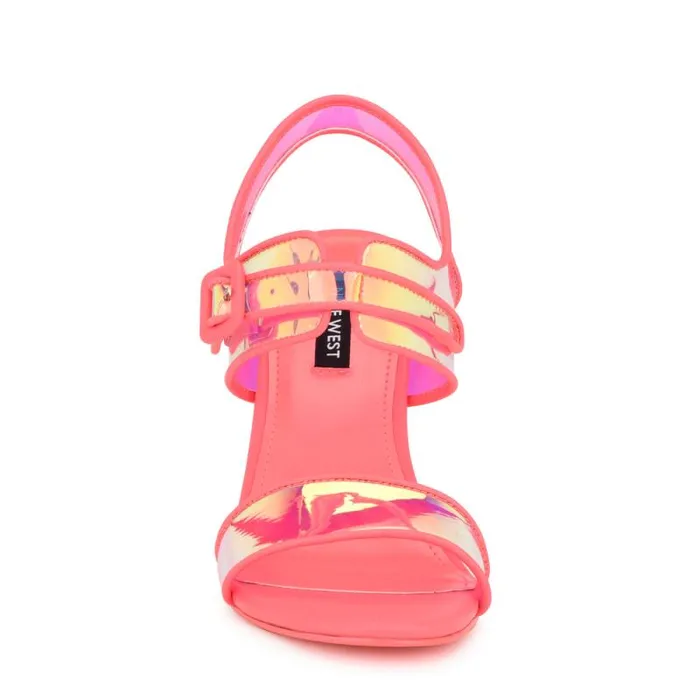 Lucile Clear Strappy Sandals Pink Women Nine West Sandals Lucile Clear Strappy Sandals Pink Women Nine West Sandals