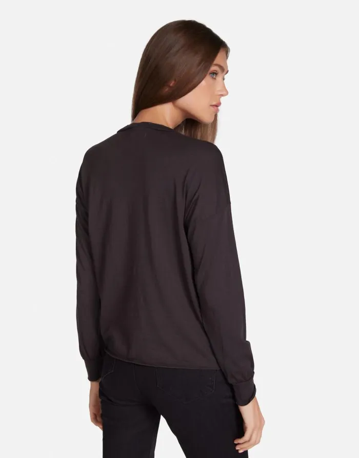 Luella Moshi Eagle Head Onyx Women Lauren Moshi Long Sleeve