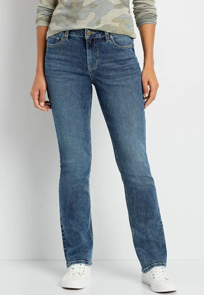 M Jeans By Maurices High Rise Curvy Medium Wash Bootcut Jean Women Maurices Jeans