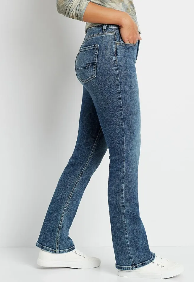 M Jeans By Maurices High Rise Curvy Medium Wash Bootcut Jean Women Maurices Jeans