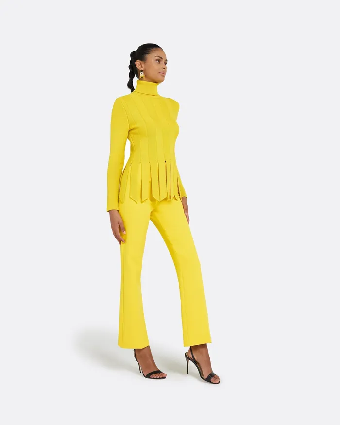 Mari Canary Trousers Canary Trousers Safiyaa Women