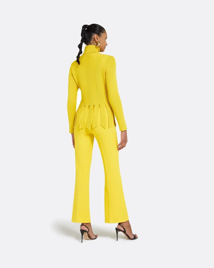 Mari Canary Trousers Canary Trousers Safiyaa Women
