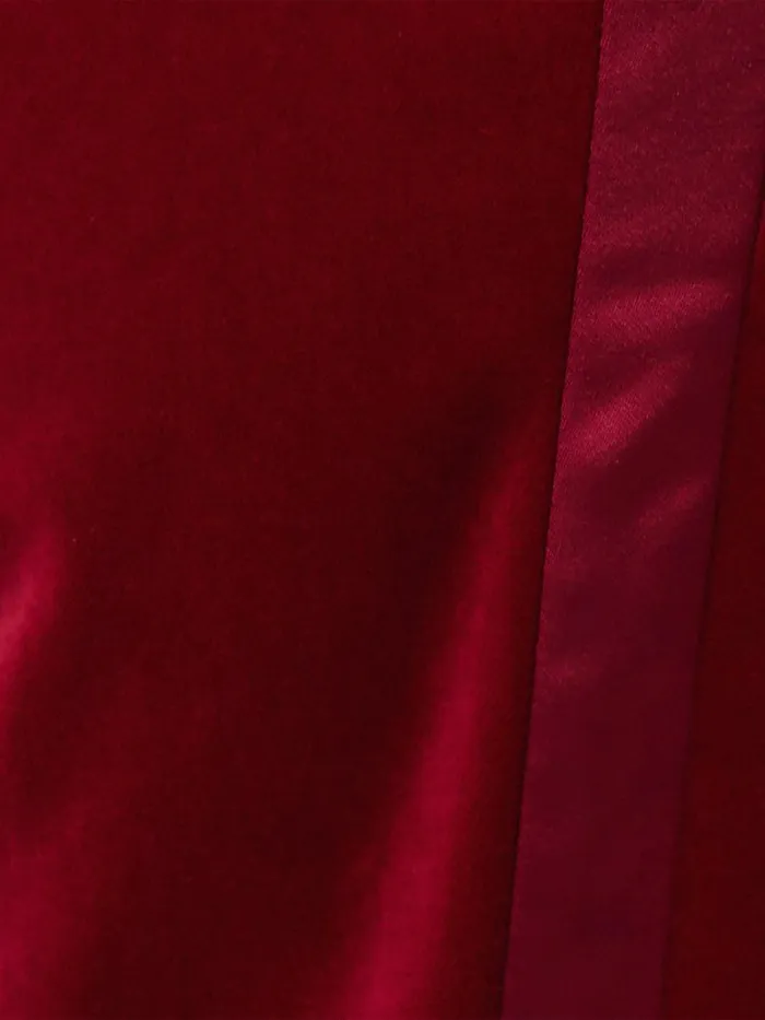 Mason Velvet Trouser Red Women Jigsaw Suits and Tailoring